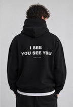 🖤 ICUCICU Oversized Hoodie – I See You