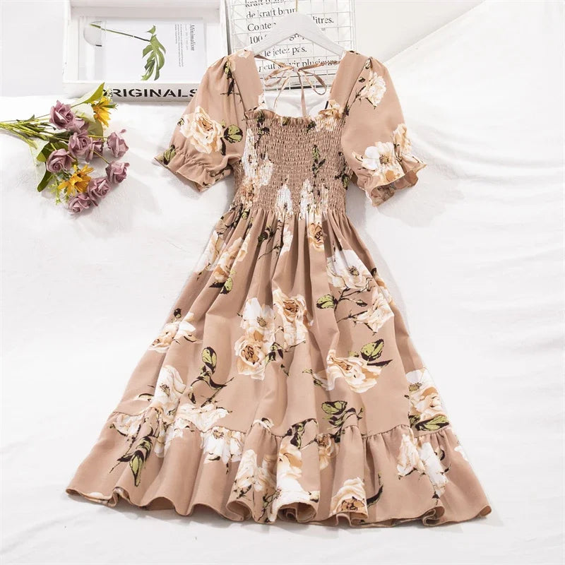 ICUCICU Grace Chiffon Dress