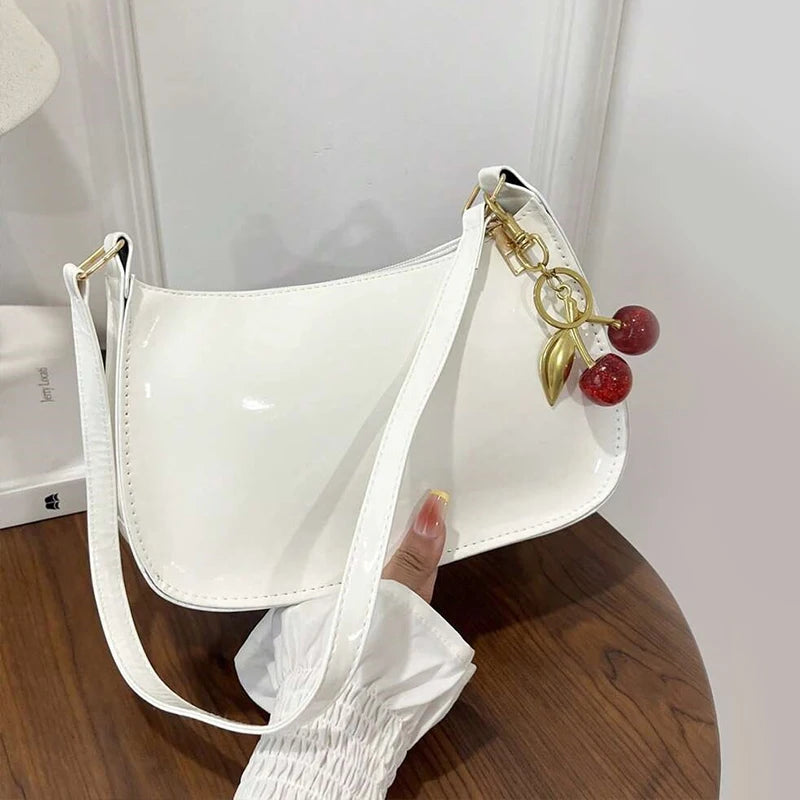 Cherry Noir Shoulder Bag