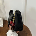 Cherry Noir Shoulder Bag