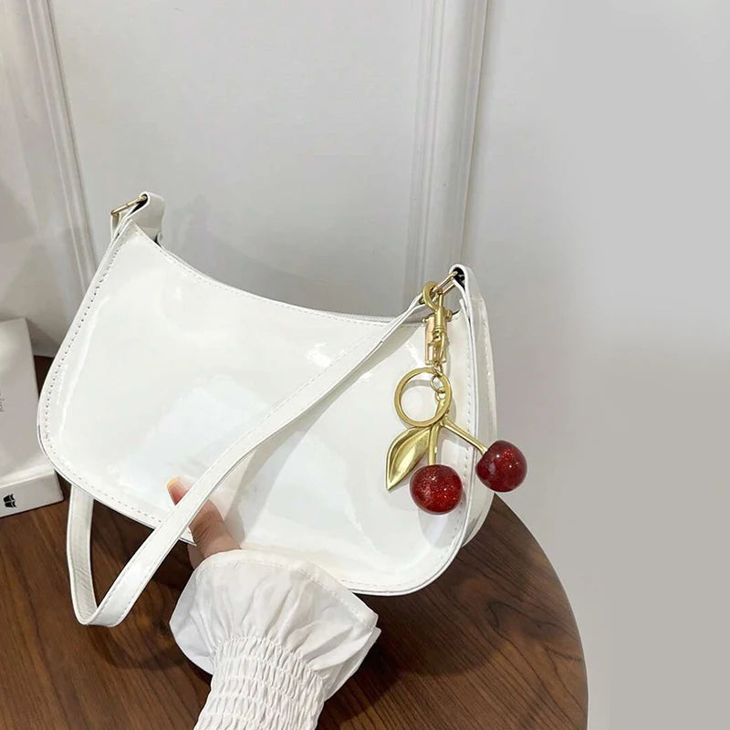 Cherry Noir Shoulder Bag
